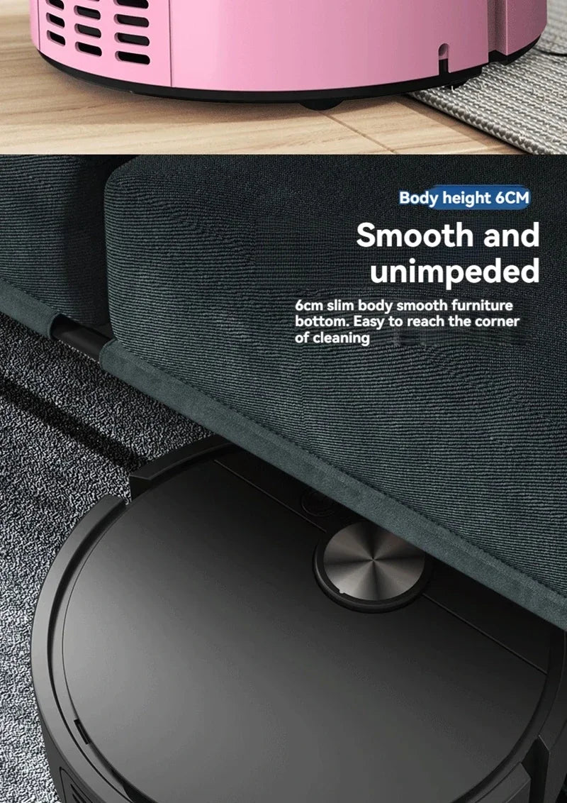 Smart Robot Vacuum Cleaner — Auto Sweep, Mop & Suction for Home Floors