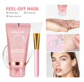 Korean Collagen Wrapping Face Mask & Brush Set — Rejuvenating Brightening & Moisturizing Skin Care