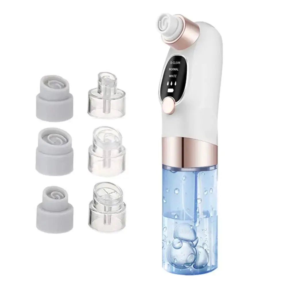 Blackhead Remover Vacuum — Electric Pore Cleaner USB Rechargeable Water Cycle Face Cleanser