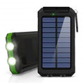 Solar Power Bank 80000mAh — Portable External Battery Charger with LED Light for All Smartphones