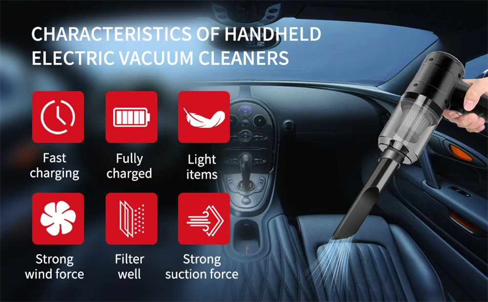 Mini Handheld Vacuum Cleaner