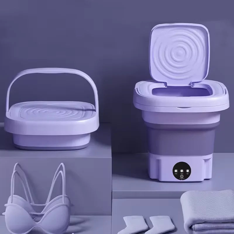 Portable Washing Machine — Mini Electric Washer for Small Spaces & Travel