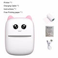 Mini CAT Portable Thermal Printer — Wireless Bluetooth Photo & Label Printer for Android & iOS