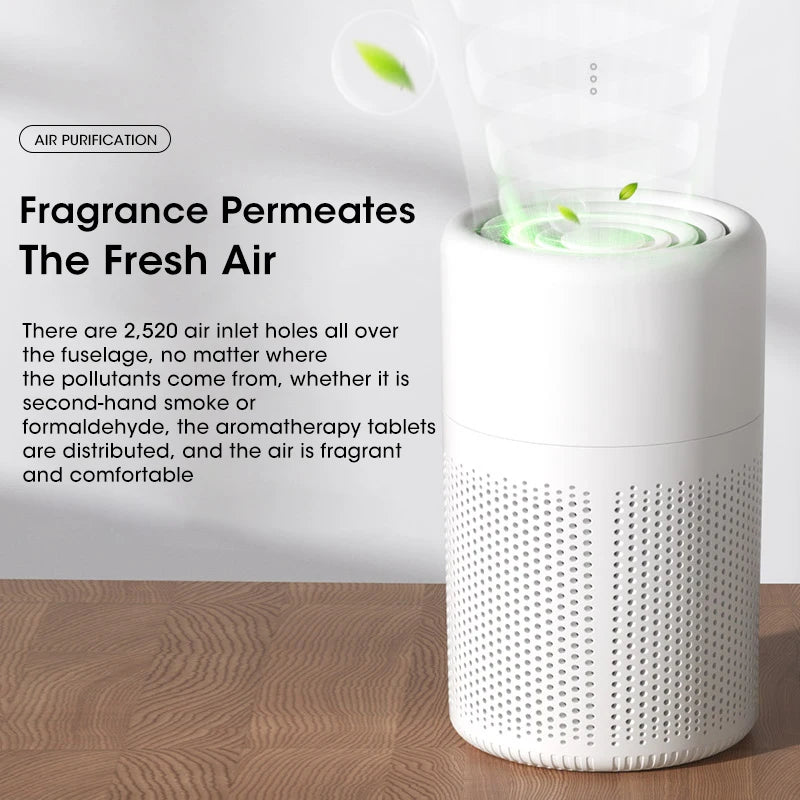 Air Purifier — HEPA Filter Desktop Cleaner for Home & Office