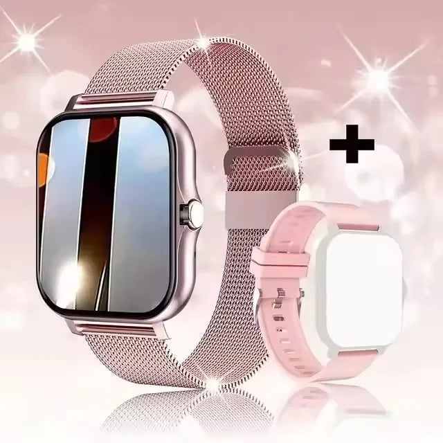 Smart Watch — Full Touch Screen with Call, Music Control & Notifications for iPhone & Android