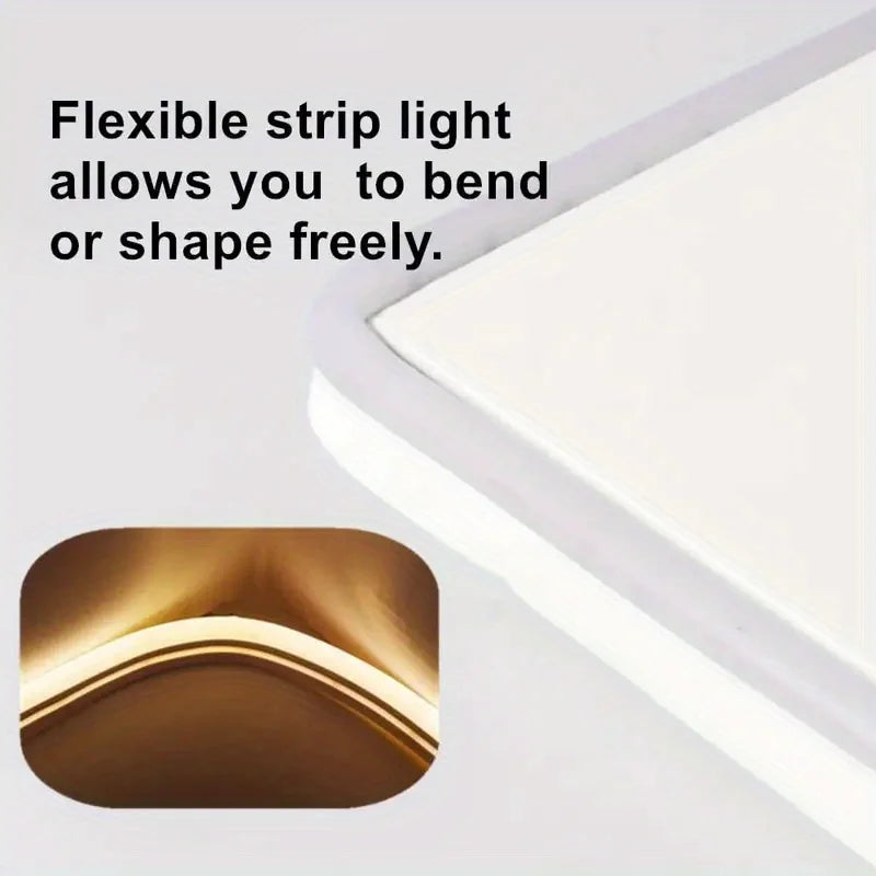 Smart Neon LED Light Strip — Dimmable Touch Sensor Flexible Waterproof Rope Light for Room Decor