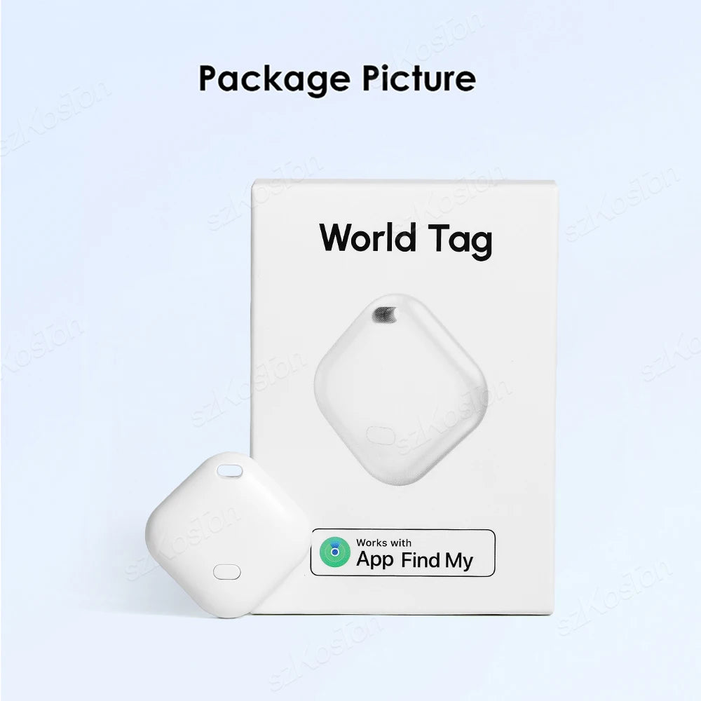Mini GPS Smart Tracker Tag — iOS Find My Compatible Anti-Lost Finder for Keys, Wallet, Pet & Luggage