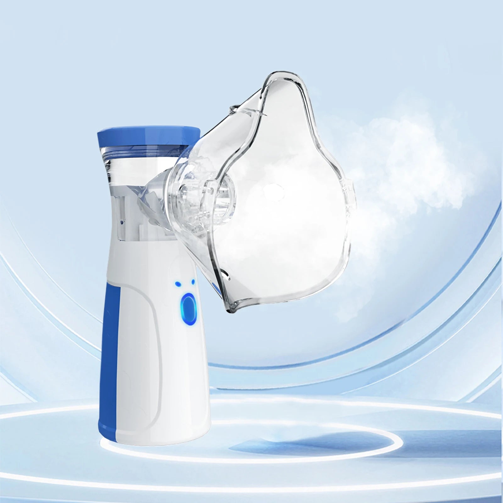 2-in-1 Nano Ion Facial Steamer & Humidifier — Skin Moisturizing Mist for Home Spa