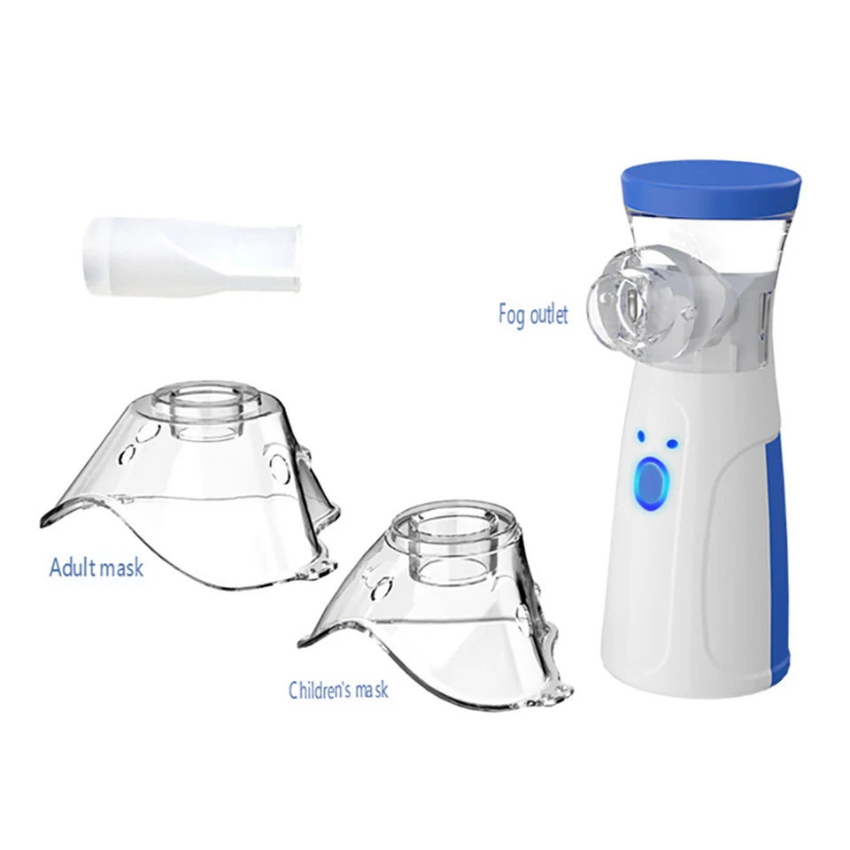 2-in-1 Nano Ion Facial Steamer & Humidifier — Skin Moisturizing Mist for Home Spa