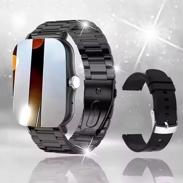 Smart Watch — Full Touch Screen with Call, Music Control & Notifications for iPhone & Android