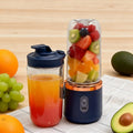 Double Cup Portable Blender — USB Juicer for Smoothies, Milkshakes & Juices