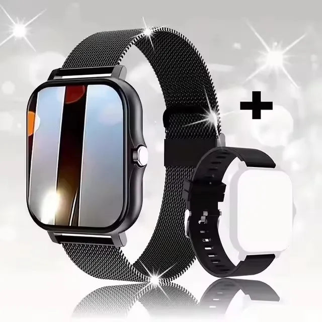 Smart Watch — Full Touch Screen with Call, Music Control & Notifications for iPhone & Android