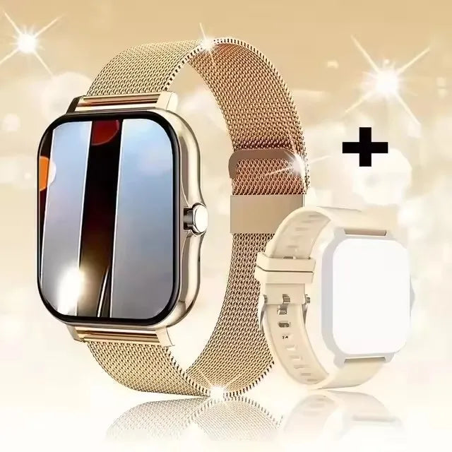 Smart Watch — Full Touch Screen with Call, Music Control & Notifications for iPhone & Android