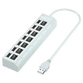 High Speed 4/7 Port USB Hub 2.0 — Multi USB Splitter with LED & Switch for PC & Laptop