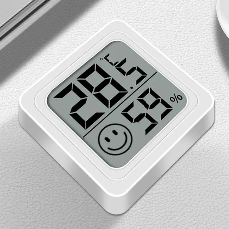 LCD Digital Thermometer Hygrometer — Indoor Temperature & Humidity Monitor for Home