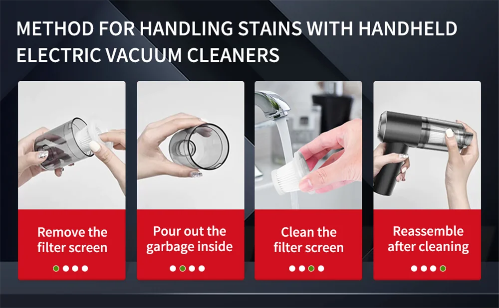Mini Handheld Vacuum Cleaner