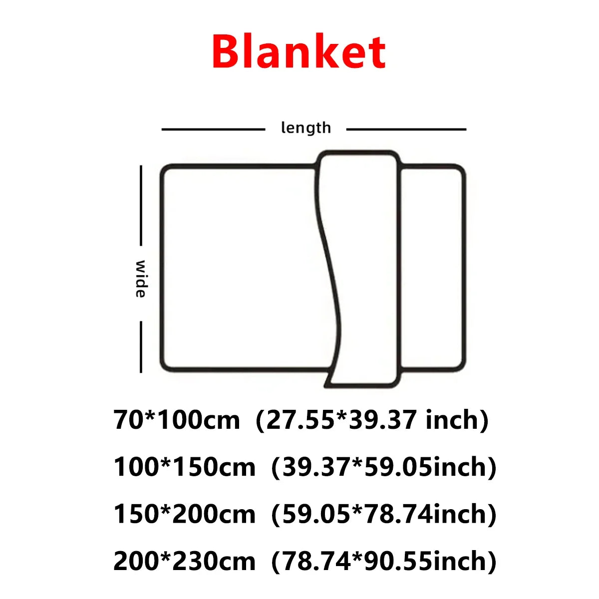 Multifunctional Striped Blanket — Soft Thick Cover for Bed, Nap & Pet Use