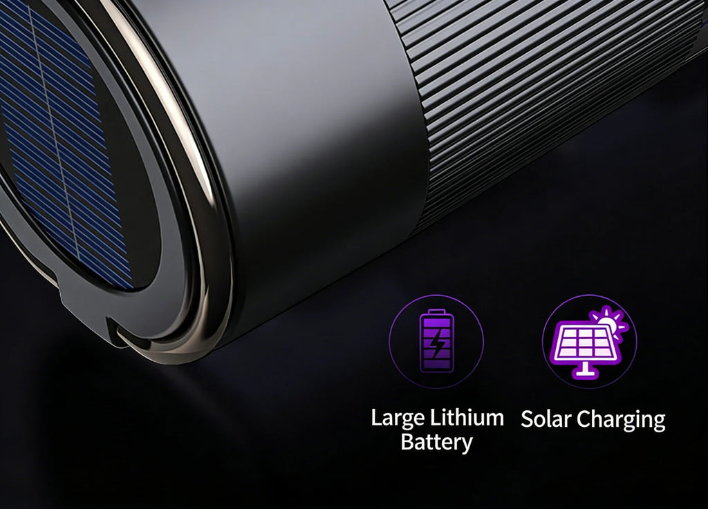 Solar Mosquito Killer Lamp — USB Rechargeable Outdoor & Indoor Insect Trap for Home & Camping