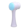 3D Double Sided Silicone Face Brush — Manual Cleansing & Exfoliator Massage Brush