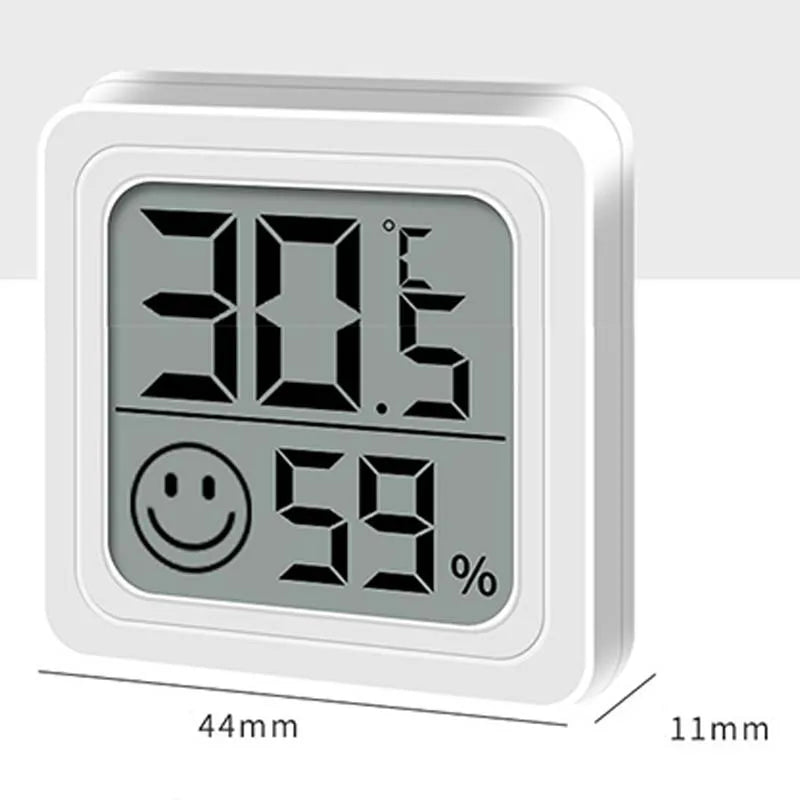 LCD Digital Thermometer Hygrometer — Indoor Temperature & Humidity Monitor for Home