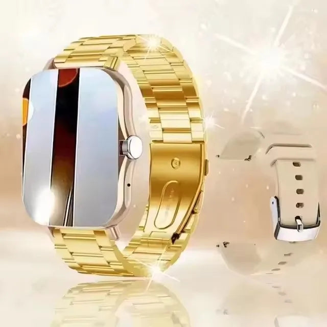 Smart Watch — Full Touch Screen with Call, Music Control & Notifications for iPhone & Android