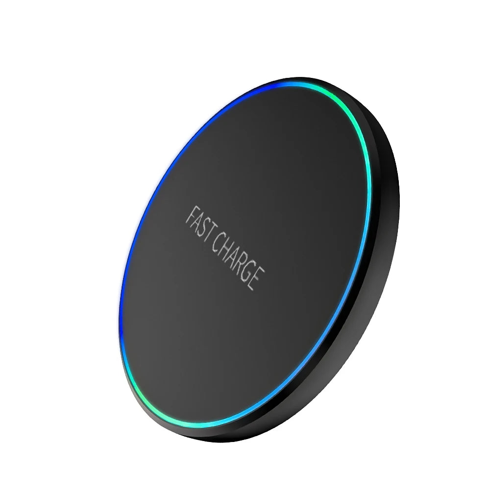 Wireless Charging Pad — Fast Induction Charger for Phone, Tablet, Watch & Earphones