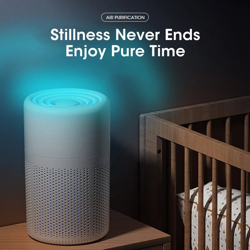 Air Purifier — HEPA Filter Desktop Cleaner for Home & Office
