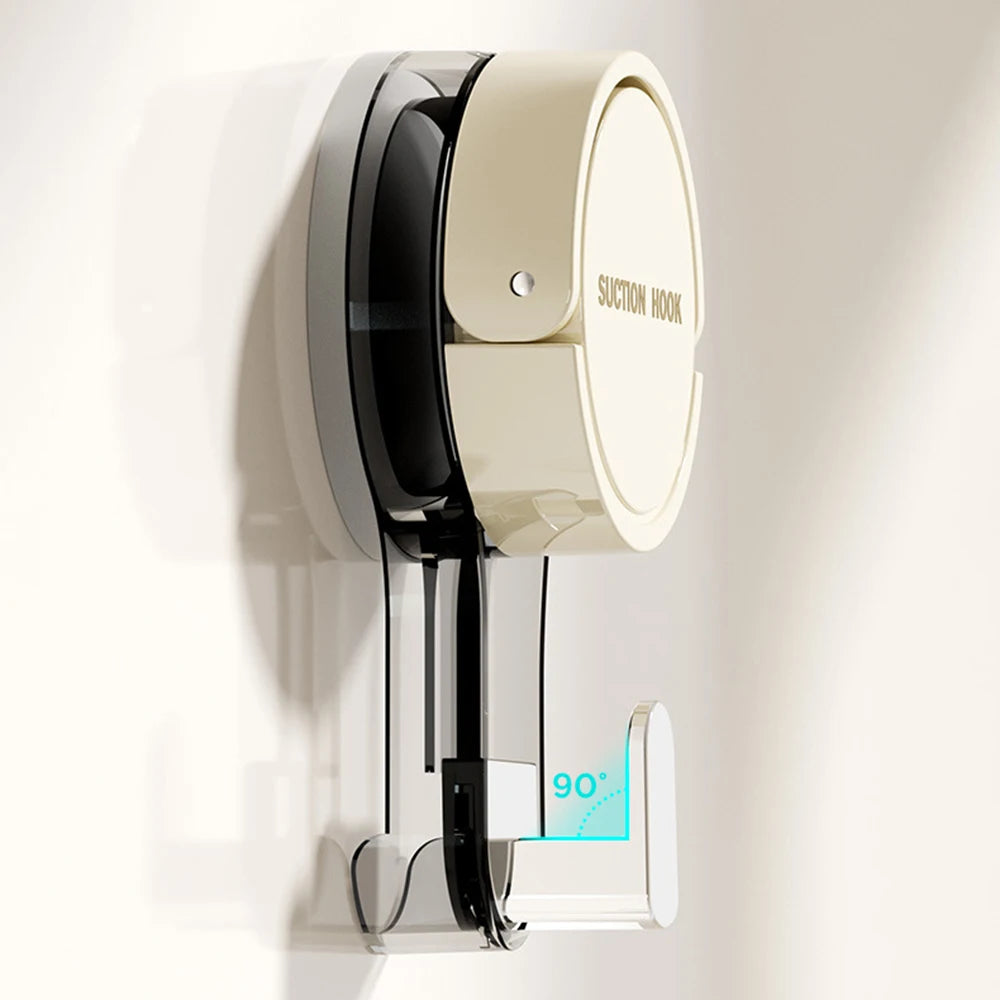 Strong Vacuum Suction Hooks — No-Drill Traceless Adhesive for Bathroom, Kitchen & Door