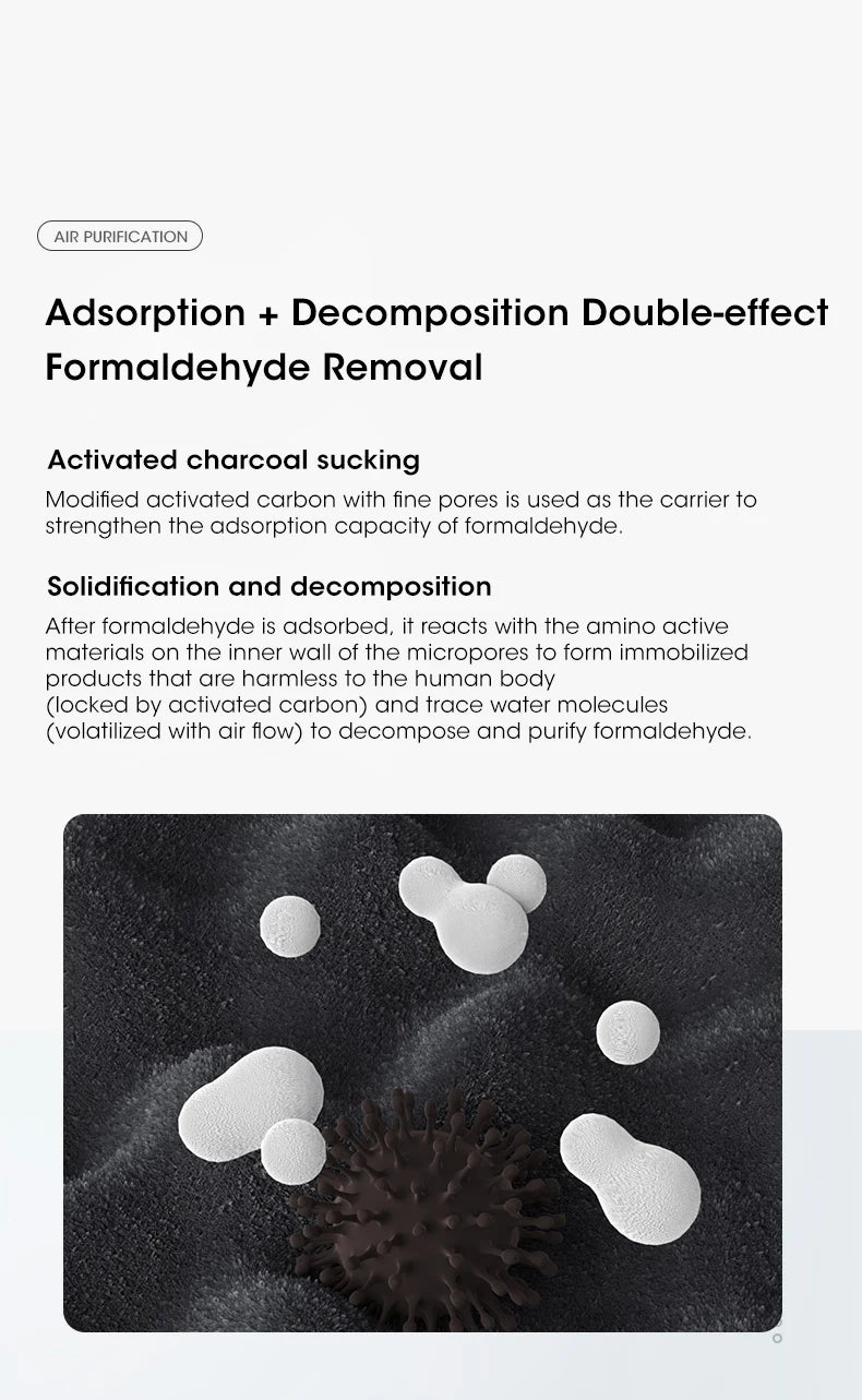 Air Purifier — HEPA Filter Desktop Cleaner for Home & Office