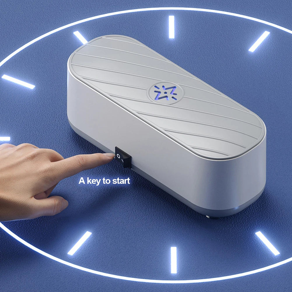 USB Rechargeable Ultrasonic Cleaner - High-Frequency Cleaning Machine for Jewelry, Glasses, Jewelry & Small Accessories