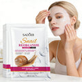 SADOER Snail Collagen Face Mask 5pcs — Firming Moisturizing Brightening Hydrating Facial Skin Care