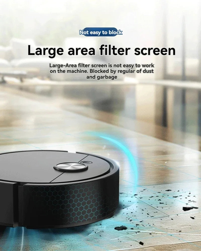 Smart Robot Vacuum Cleaner — Auto Sweep, Mop & Suction for Home Floors