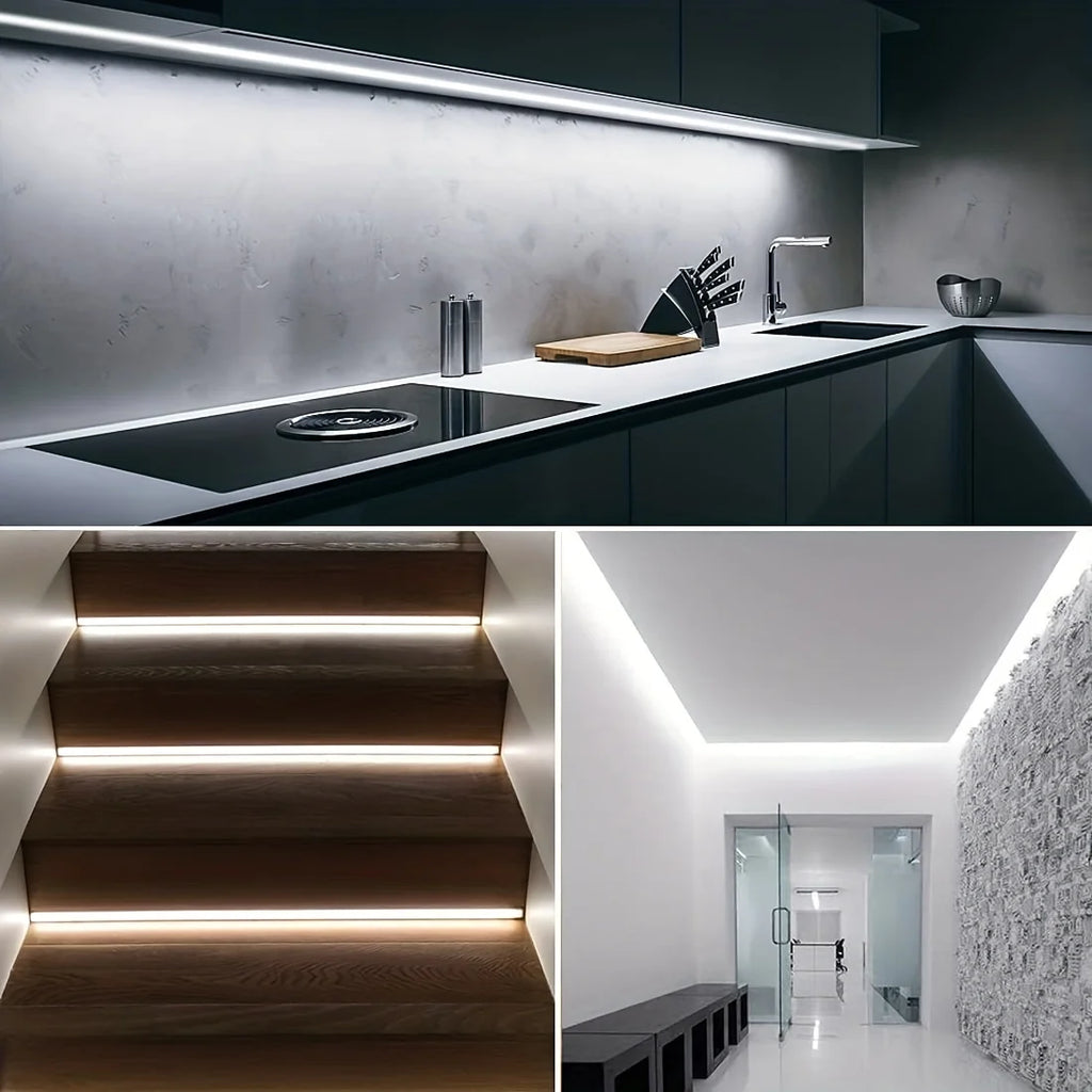 Smart Neon LED Light Strip — Dimmable Touch Sensor Flexible Waterproof Rope Light for Room Decor