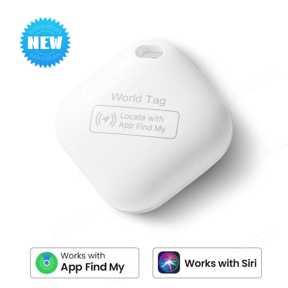 Mini GPS Smart Tracker Tag — iOS Find My Compatible Anti-Lost Finder for Keys, Wallet, Pet & Luggage