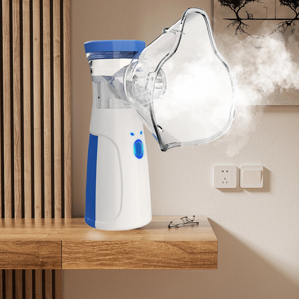2-in-1 Nano Ion Facial Steamer & Humidifier — Skin Moisturizing Mist for Home Spa