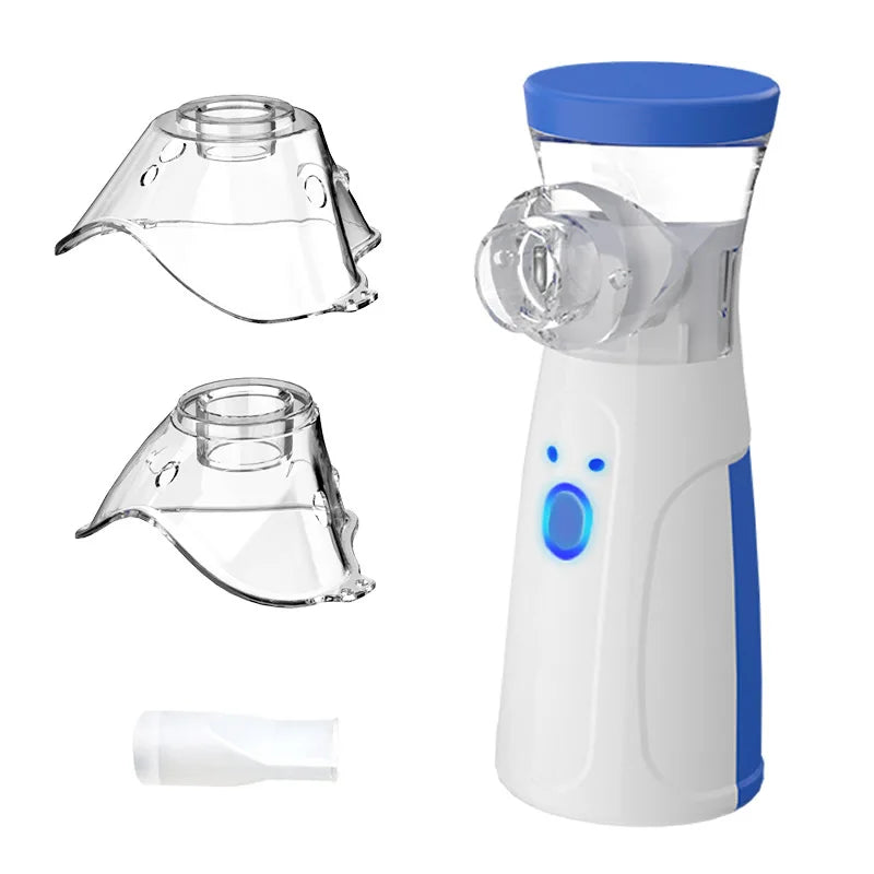 2-in-1 Nano Ion Facial Steamer & Humidifier — Skin Moisturizing Mist for Home Spa