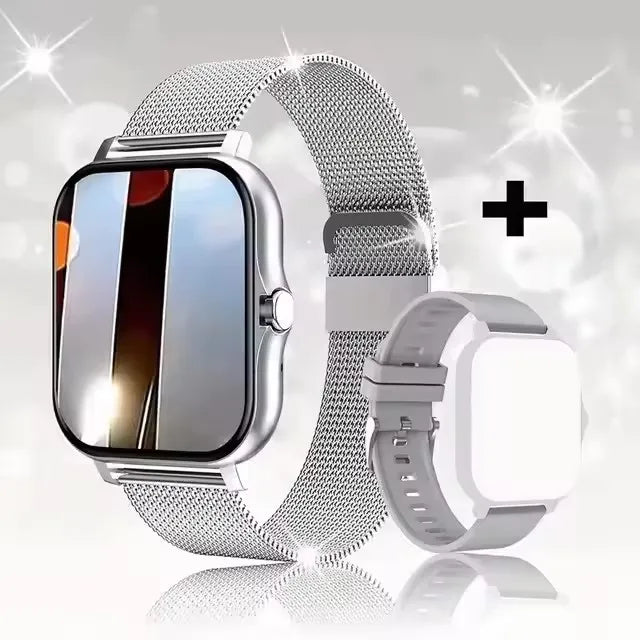Smart Watch — Full Touch Screen with Call, Music Control & Notifications for iPhone & Android