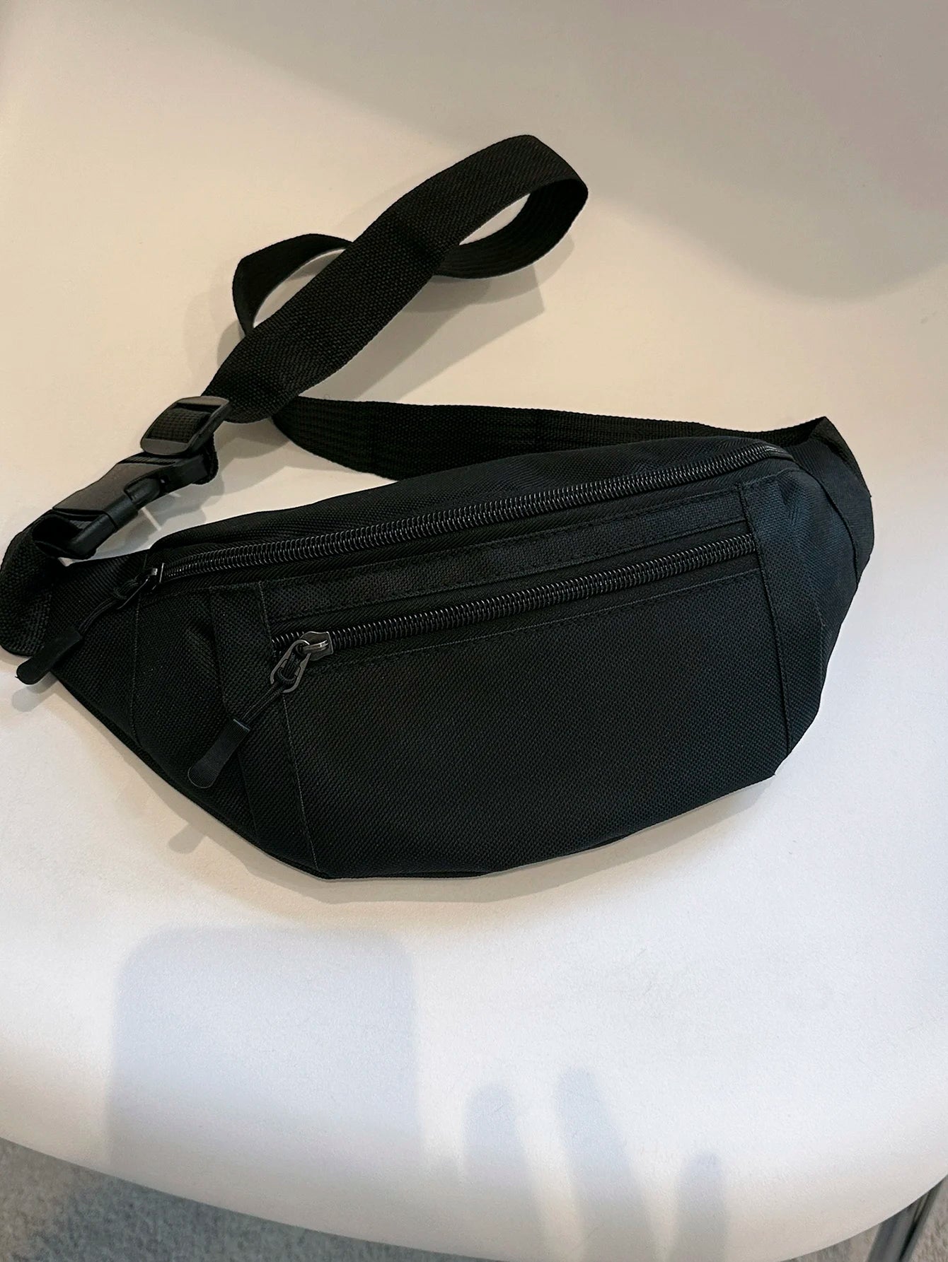 Sports Fanny Pack Waist Bag — Large Crossbody Phone Bag for Running, Travel & Outdoor Activities