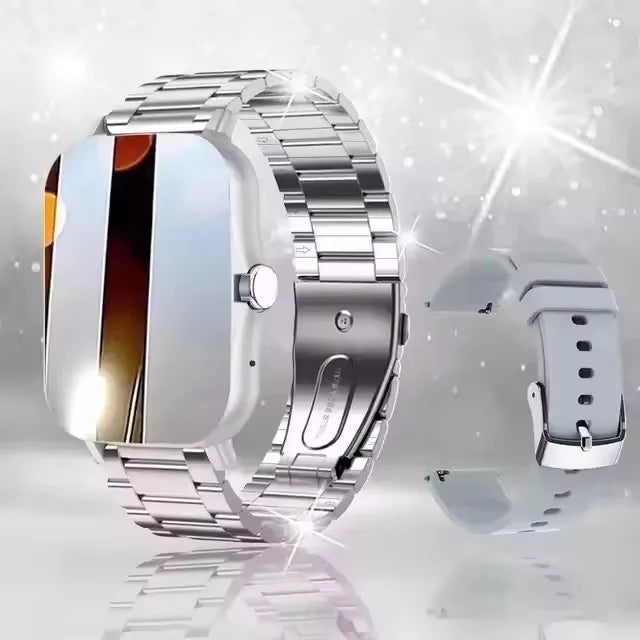Smart Watch — Full Touch Screen with Call, Music Control & Notifications for iPhone & Android